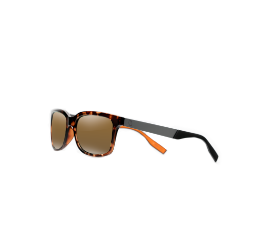 RECON Matagorda Tortoise Natural RECON Amber Polycarbonate UV Polarized Unisex Fishing Sunglasses