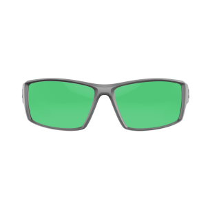 RECON Baffin Matte Grey/Green Mirror Amber Polycarbonate UV Polarized Fishing Sunglasses