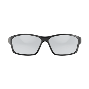 Sabine Matte Black/Silver Mirror Yellow Glass UV Polarized Unisex Fishing Sunglasses